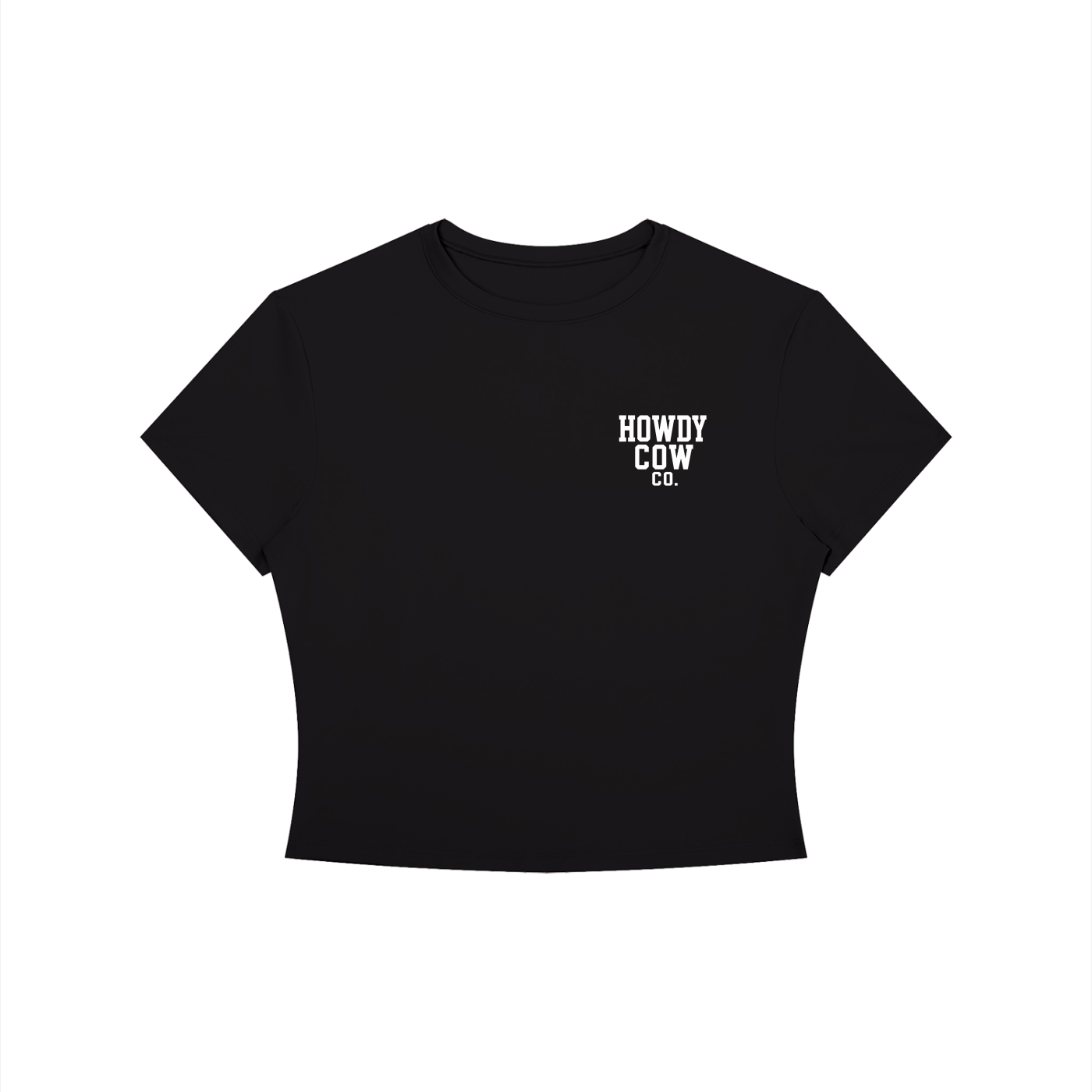 Women's Crewneck Crop T-Shirt