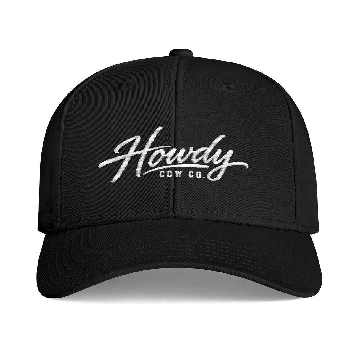 Howdy Cow Co. Embroidered Baseball SnapBack Cap