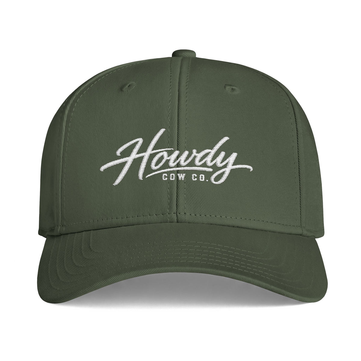 Howdy Cow Co. Embroidered Baseball SnapBack Cap