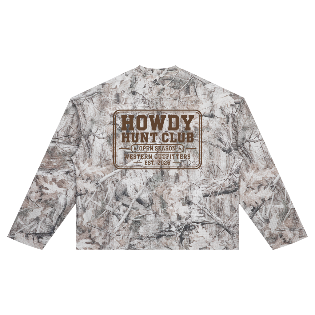 Unisex Tree Camo Waffle T-Shirt