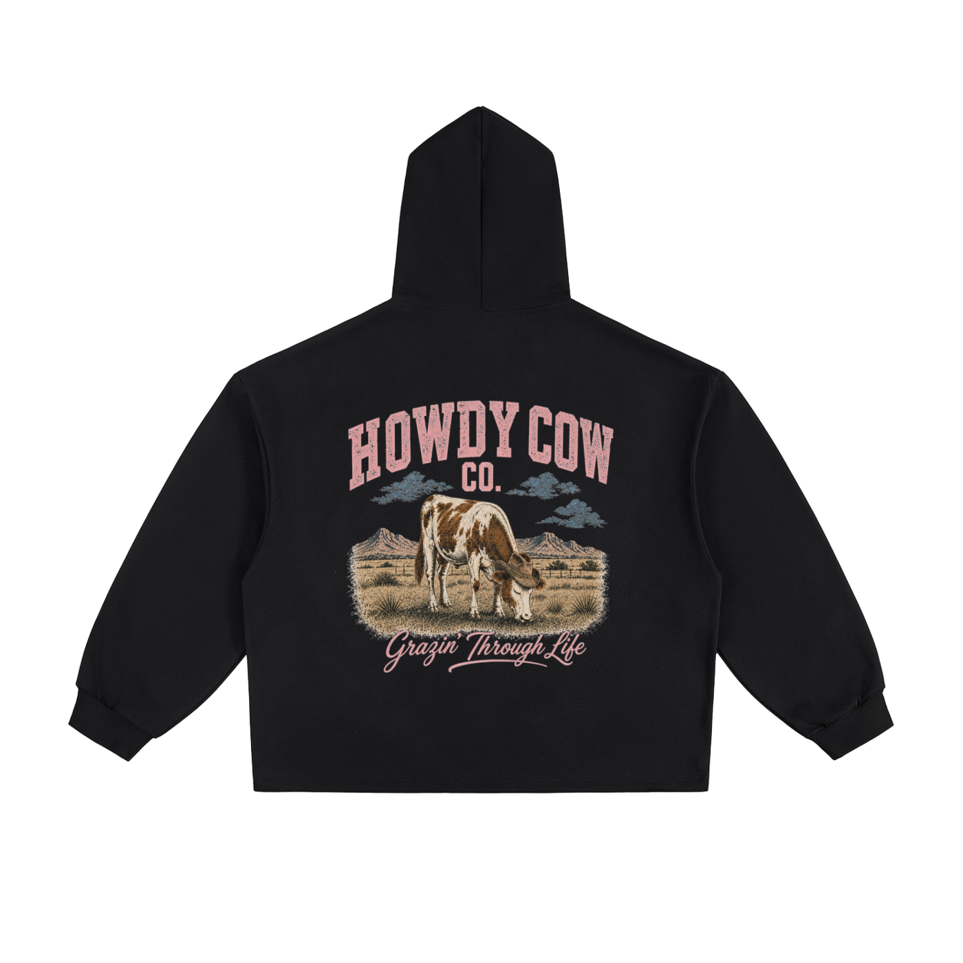 Essential Heavyweight Oversized Drawstring Hem Hoodie