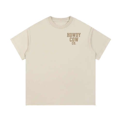 Howdy Cow Co Vintage Cotton T-Shirt