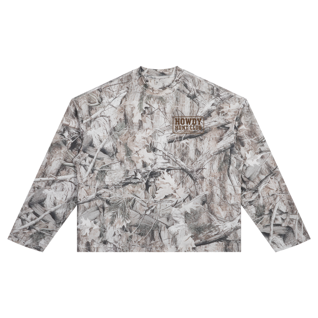 Unisex Tree Camo Waffle T-Shirt