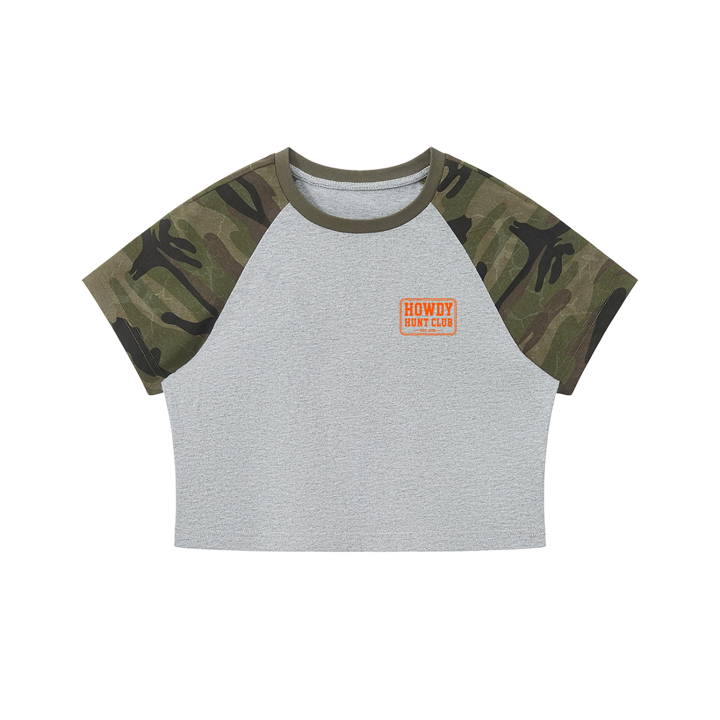 Women’s Camo crop T-Shirt