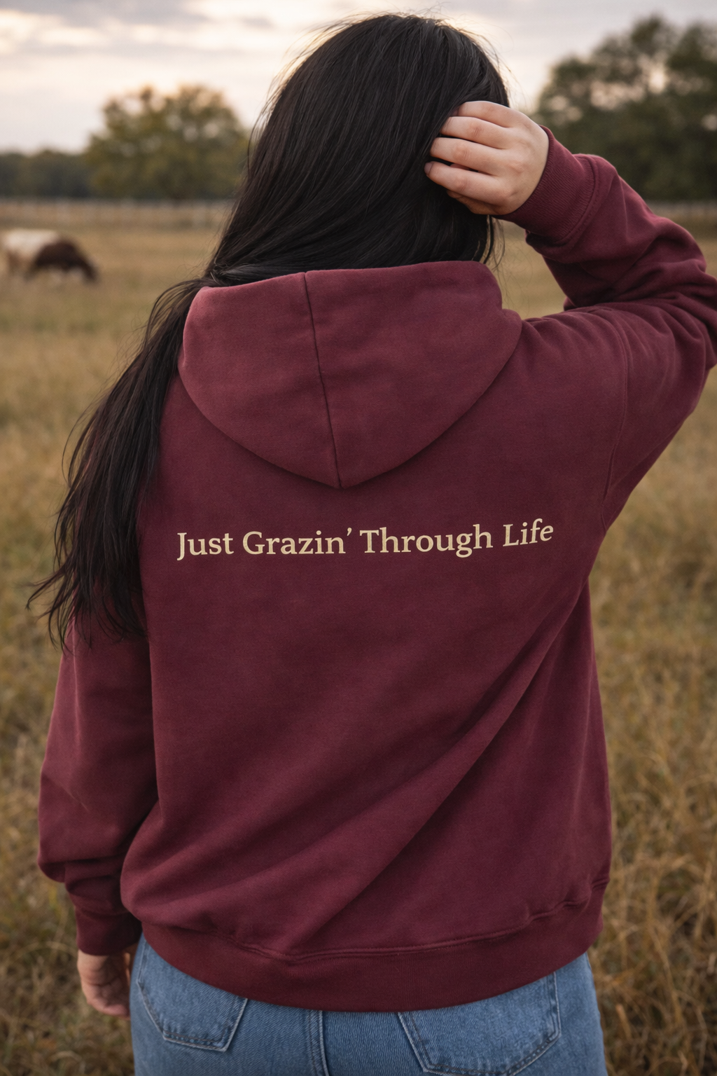 Howdy Cow Co Heavyweight Hoodie