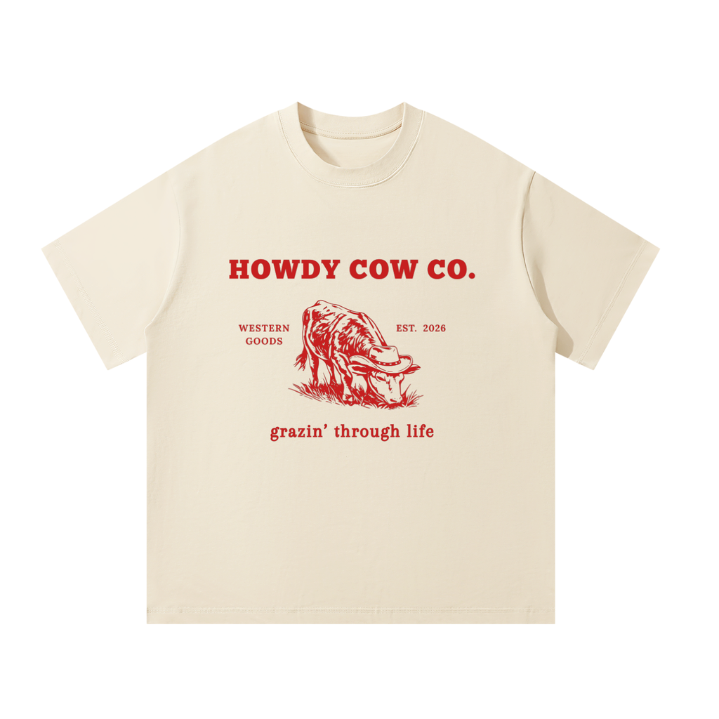 Howdy Cow Co. Unisex Oversized T-Shirt