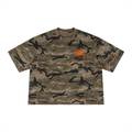Unisex Boxy Camo Print T-Shirt