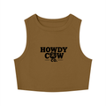 Women's Tight Crewneck Crop Tank Top