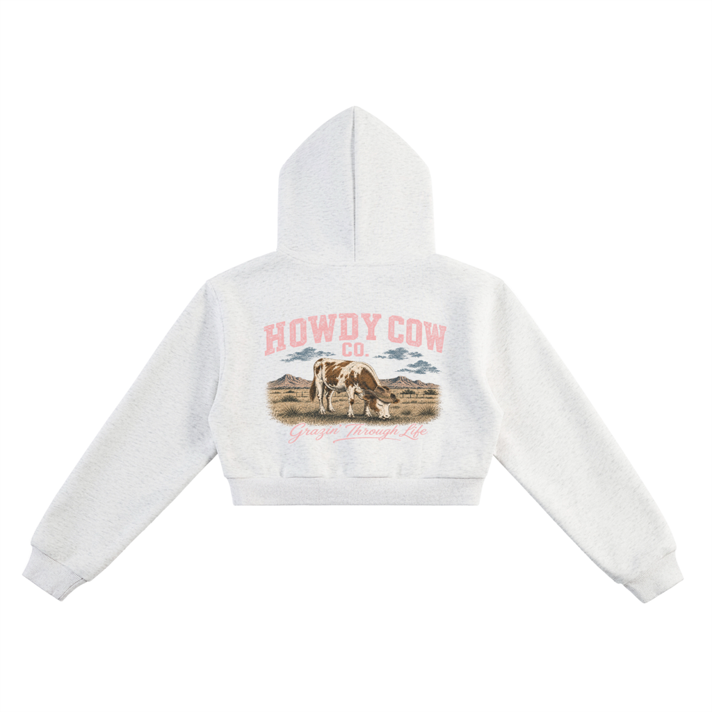 Essential Cropped Hoodie