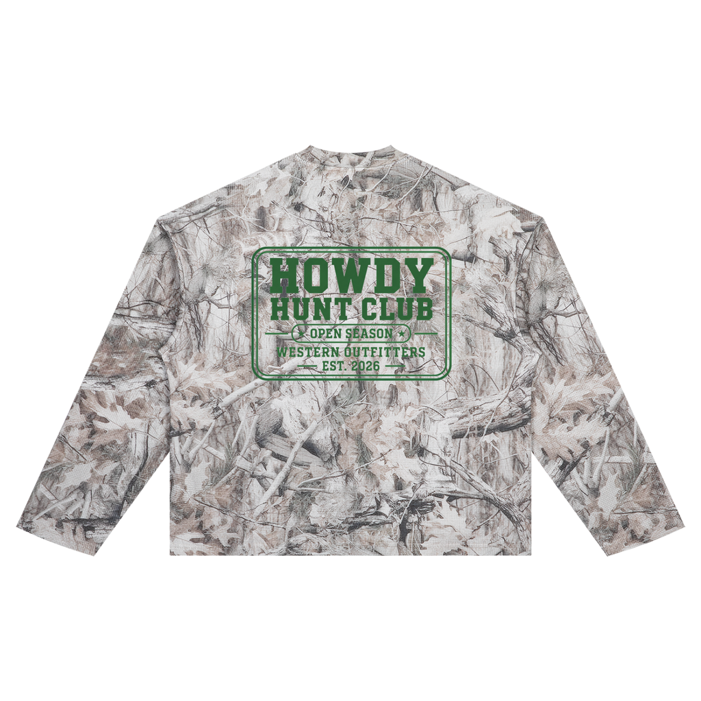 Unisex Tree Camo Waffle T-Shirt