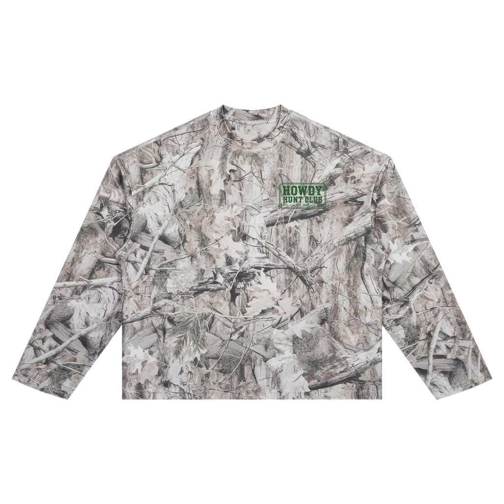 Unisex Tree Camo Waffle T-Shirt