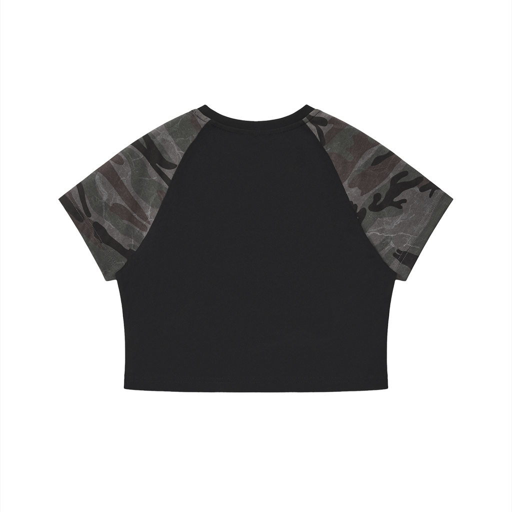 Women’s Camo crop T-Shirt