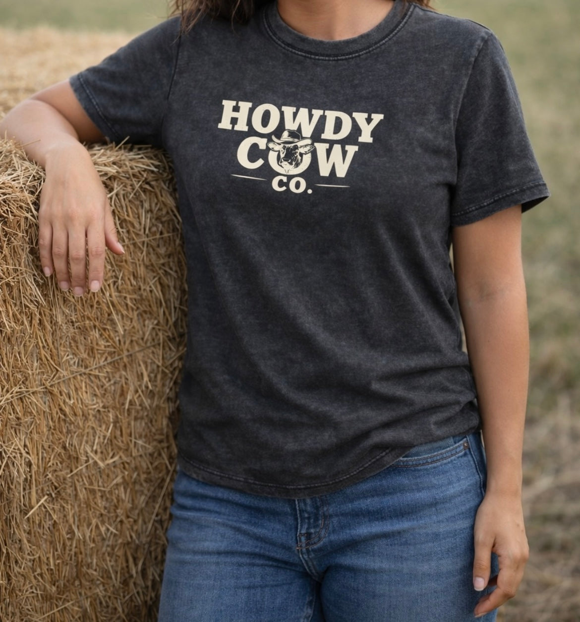 Howdy Cow Co. Vintage Wash T-shirt