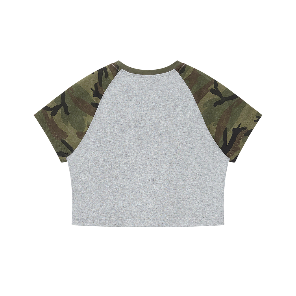 Women’s Camo crop T-Shirt