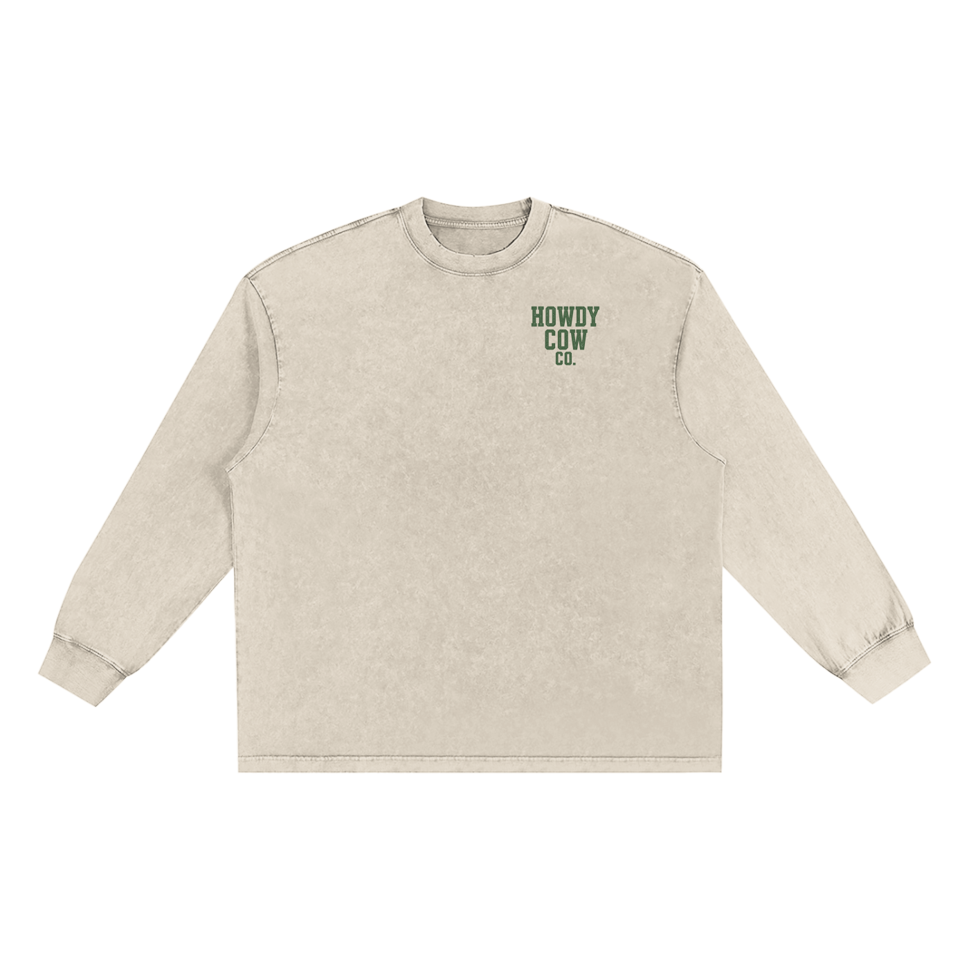 Snow Washed Frayed Edge T-Shirt