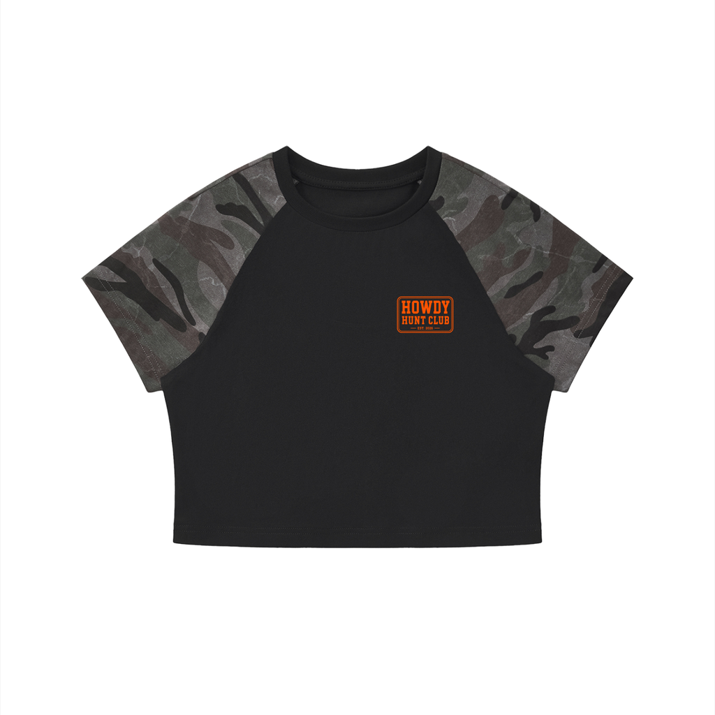 Women’s Camo crop T-Shirt