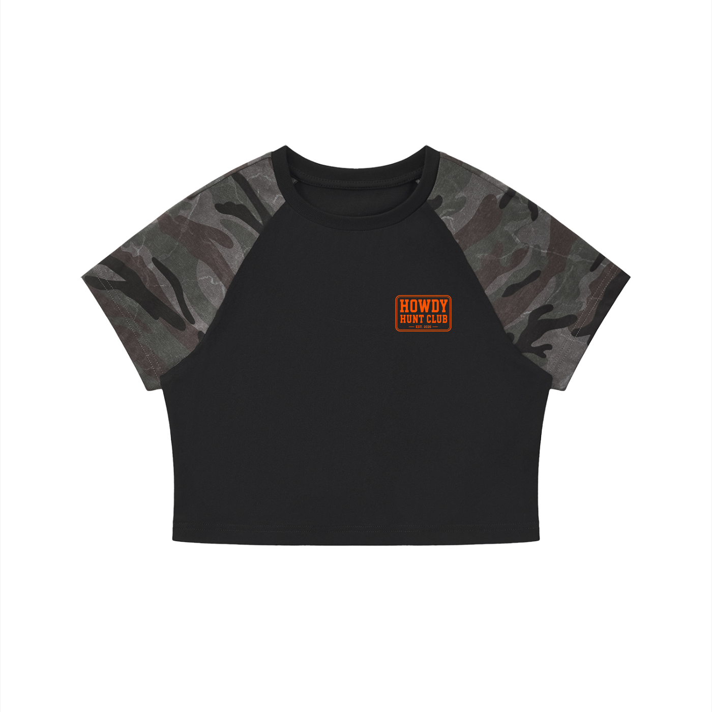 Women’s Camo crop T-Shirt