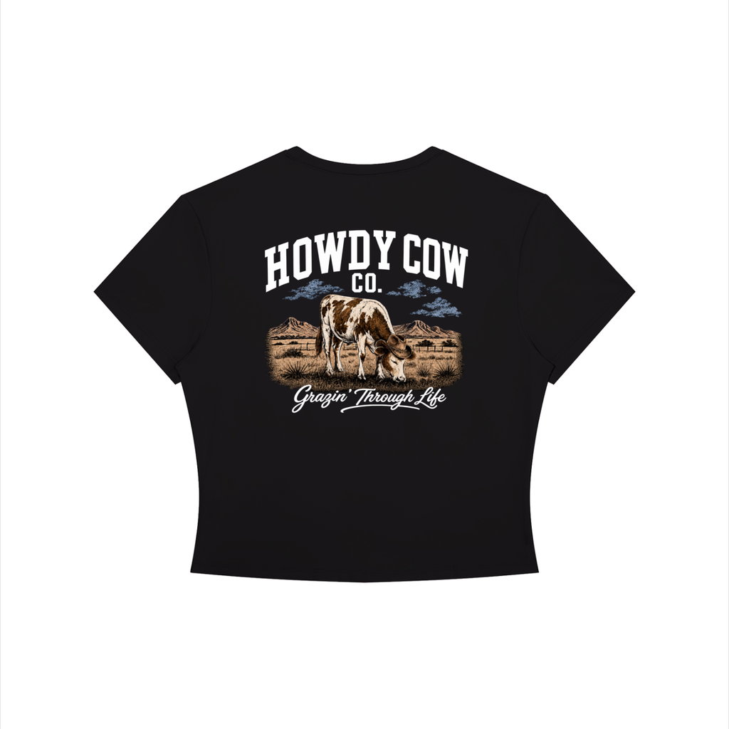 Women's Crewneck Crop T-Shirt