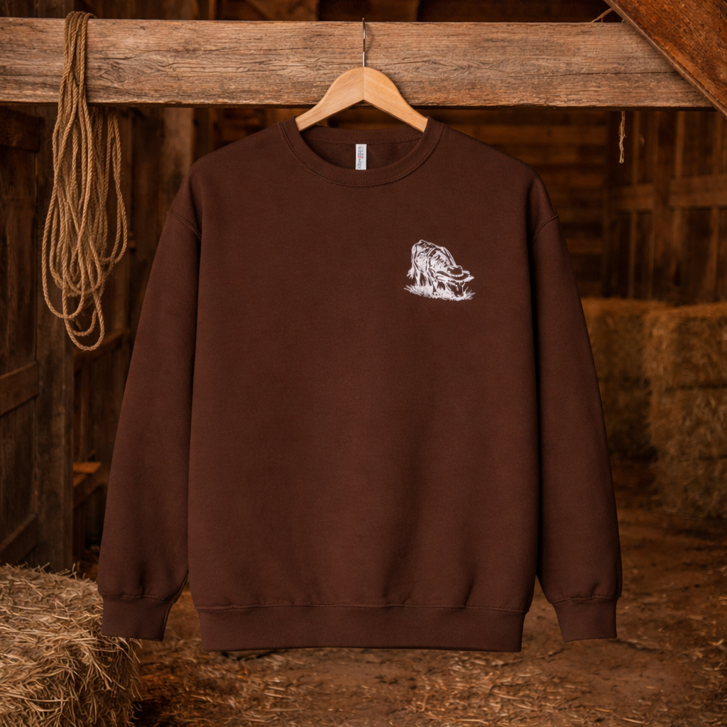 Howdy Cow Co.  Crewneck Sweatshirt