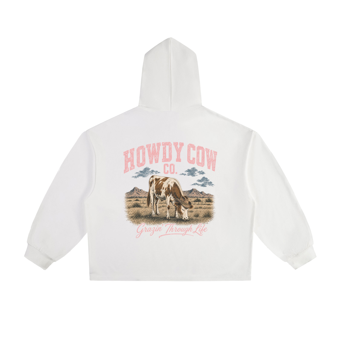 Essential Heavyweight Oversized Drawstring Hem Hoodie