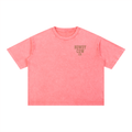 Mineral Wash Boxy Cotton T-Shirt