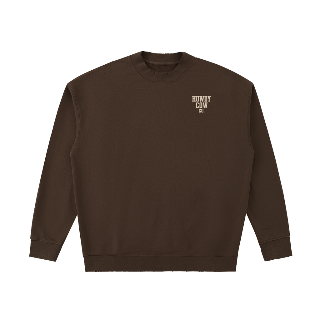 Drop Shoulder Crewneck Sweatshirt