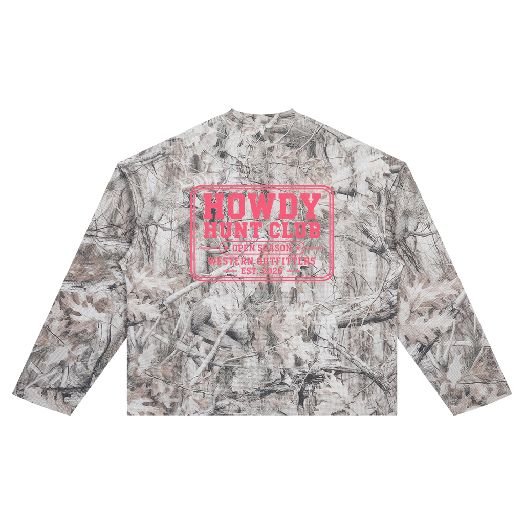 Unisex Tree Camo Waffle T-Shirt